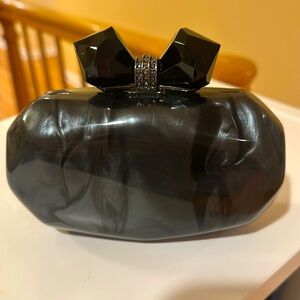 Overture Judith Leiber acrylic evening clutch